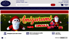 What Silviaarmarinho.com.br website looked like in 2020 (3 years ago)