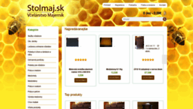 What Stolmaj.sk website looked like in 2020 (3 years ago)
