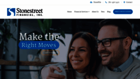 What Stonestreetfinancialinc.com website looked like in 2020 (3 years ago)