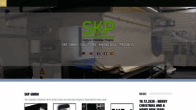 What Skp-gmbh.com website looked like in 2020 (3 years ago)