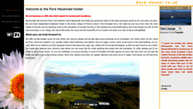 What Skye-hostel.co.uk website looked like in 2020 (3 years ago)