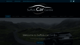 What Suffolkcarcentre.co.uk website looked like in 2020 (3 years ago)