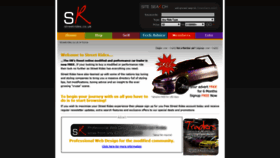 What Streetrides.co.uk website looked like in 2020 (3 years ago)