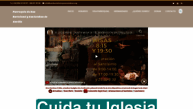 What Sanbartolomeysanesteban.org website looked like in 2020 (3 years ago)