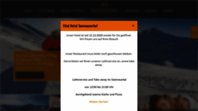 What Samnaunerhof.com website looked like in 2020 (3 years ago)