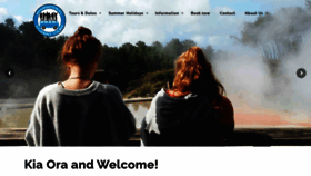 What Studenttours.co.nz website looked like in 2020 (3 years ago)