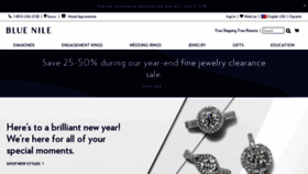 What Secure.bluenile.com website looked like in 2020 (3 years ago)