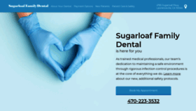 What Sugarloaffamilydental.com website looked like in 2020 (3 years ago)