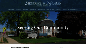 What Steuernolmclaren.com website looked like in 2021 (3 years ago)