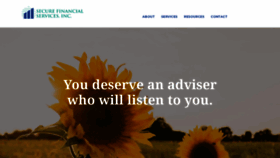 What Securefsinc.com website looked like in 2021 (4 years ago)