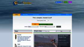 What Surfadviser.com website looked like in 2021 (3 years ago)