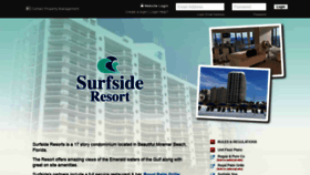 What Surfsideresort.org website looked like in 2021 (3 years ago)