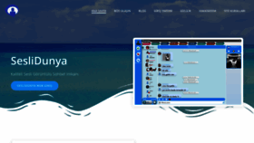 What Seslidunya.net website looked like in 2021 (4 years ago)