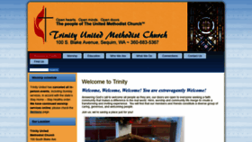 What Sequimtumc.org website looked like in 2021 (3 years ago)