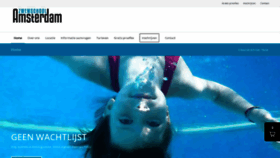 What Swimbee.nl website looked like in 2021 (3 years ago)