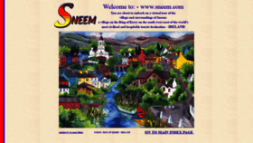 What Sneem.com website looked like in 2021 (4 years ago)