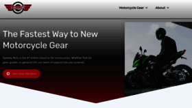 What Speedymoto.com website looked like in 2021 (3 years ago)