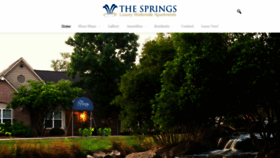 What Springsluxuryapartments.com website looked like in 2021 (3 years ago)