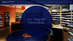 What Syring-apotheke.de website looked like in 2021 (3 years ago)