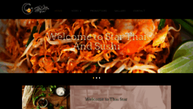 What Starthaiandsushi.com website looked like in 2021 (3 years ago)
