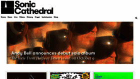 What Soniccathedral.co.uk website looked like in 2021 (4 years ago)
