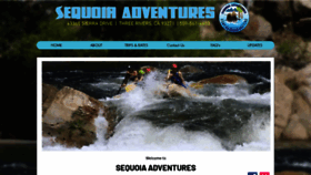 What Sequoiaadventures.com website looked like in 2021 (3 years ago)