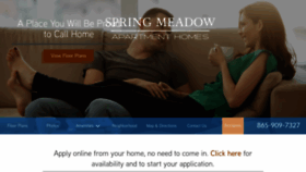 What Springmeadowknoxville.com website looked like in 2021 (3 years ago)