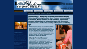 What Skyline-physicaltherapy.com website looked like in 2021 (3 years ago)