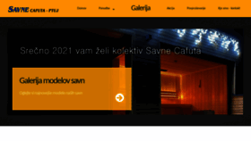 What Savne-cafuta.com website looked like in 2021 (3 years ago)