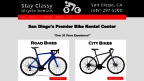 What Stayclassybikes.com website looked like in 2021 (3 years ago)