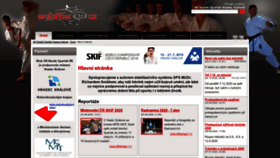 What Spartak.cz website looked like in 2021 (3 years ago)