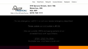What Sprucemedical.ca website looked like in 2021 (3 years ago)
