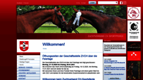 What Swisshorse.ch website looked like in 2021 (3 years ago)