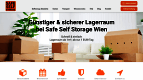 What Safeselfstorage.at website looked like in 2021 (3 years ago)