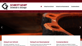 What Schrott-gehrt.de website looked like in 2021 (3 years ago)