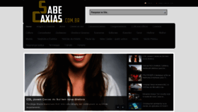 What Sabecaxias.com.br website looked like in 2021 (3 years ago)
