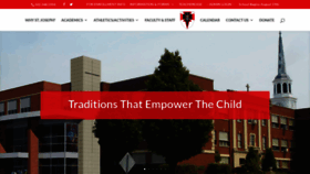 What Stjoeelem.org website looked like in 2021 (3 years ago)