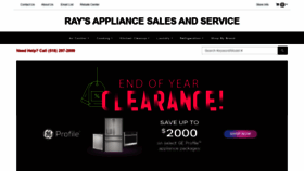 What Shopraysappliance.com website looked like in 2021 (3 years ago)