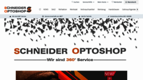 What Schneider-optoshop.de website looked like in 2021 (3 years ago)