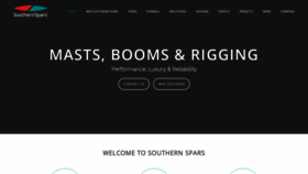 What Southernspars.com website looked like in 2021 (3 years ago)