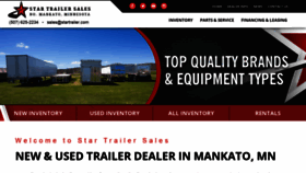 What Startrailer.com website looked like in 2021 (3 years ago)