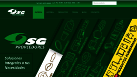 What Sgproveedoresmx.com website looked like in 2021 (3 years ago)