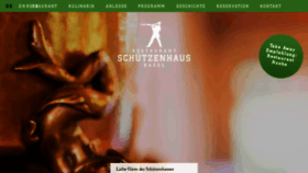 What Schuetzenhaus-basel.ch website looked like in 2021 (3 years ago)