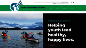 What Sitkayouth.org website looked like in 2021 (3 years ago)