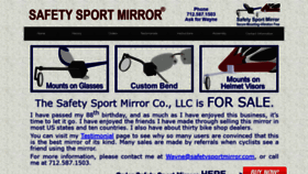 What Safetysportmirror.com website looked like in 2021 (3 years ago)
