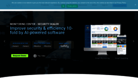 What Smartsentry.ai website looked like in 2021 (3 years ago)