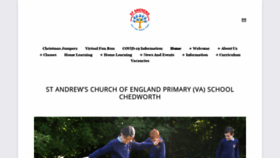 What St-andrewsschool.co.uk website looked like in 2021 (3 years ago)