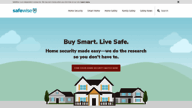 What Safewise.com website looked like in 2021 (3 years ago)