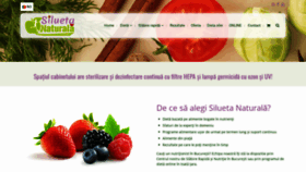 What Silueta-naturala.ro website looked like in 2021 (3 years ago)
