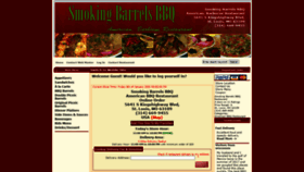 What Smokingbarrelsstlouis.com website looked like in 2021 (3 years ago)